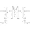 Produktbild von HOPPE® - SI-DRG 1810H/3332ZA/3410,LS ov.,15mm,ES1,ZA/PZ 92/10,F1,TS 66-71