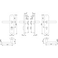 Produktbild von HOPPE® - SI-DRG 1400/3332ZA/3310,LS ov.,15mm,ES1,ZA/PZ 92/10,F1,TS 67-72