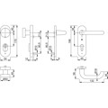 Produktbild von HOPPE® - SI-WSG 58/3332KZA/353K-1/138L,KS ov.,15mm,ES1,ZA/PZ 72/8,F1,TS 37-42