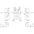 HOPPE® SI-DRG E1138Z/3331/3310,LS ov.,12mm,ES1/PZ 72/8,F69,TS 42-47 Produktbild img3 S