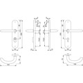 Produktbild von HOPPE® - SI-DRG E1138Z/3332ZA/3310,LS ov.,15mm,ES1,ZA/PZ 92/10,F69,TS 67-72