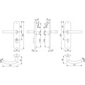 Produktbild von HOPPE® - SI-DRG E1430Z/3332ZA/3310,LS ov.,15mm,ES1,ZA/PZ 92/10,F69,TS 67-72