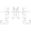 Produktbild von HOPPE® - SI-DRG FS-138F/3331/3310,LS ov.,12mm,ES1/PZ 72/9,F1,TS 42-47