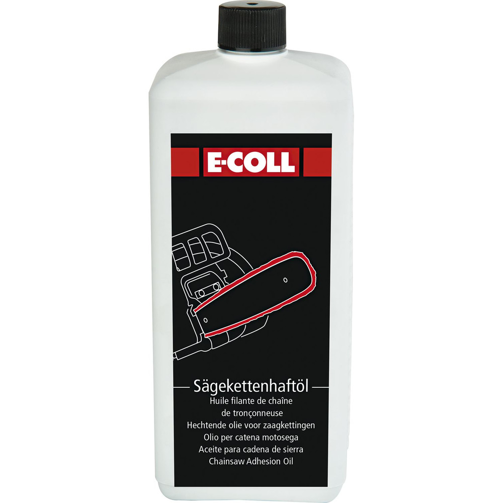 E-COLL Sägeketten-Haftöl für Motor- und Elektrokettensägen 1 Liter Flasche Produktbild img3 L