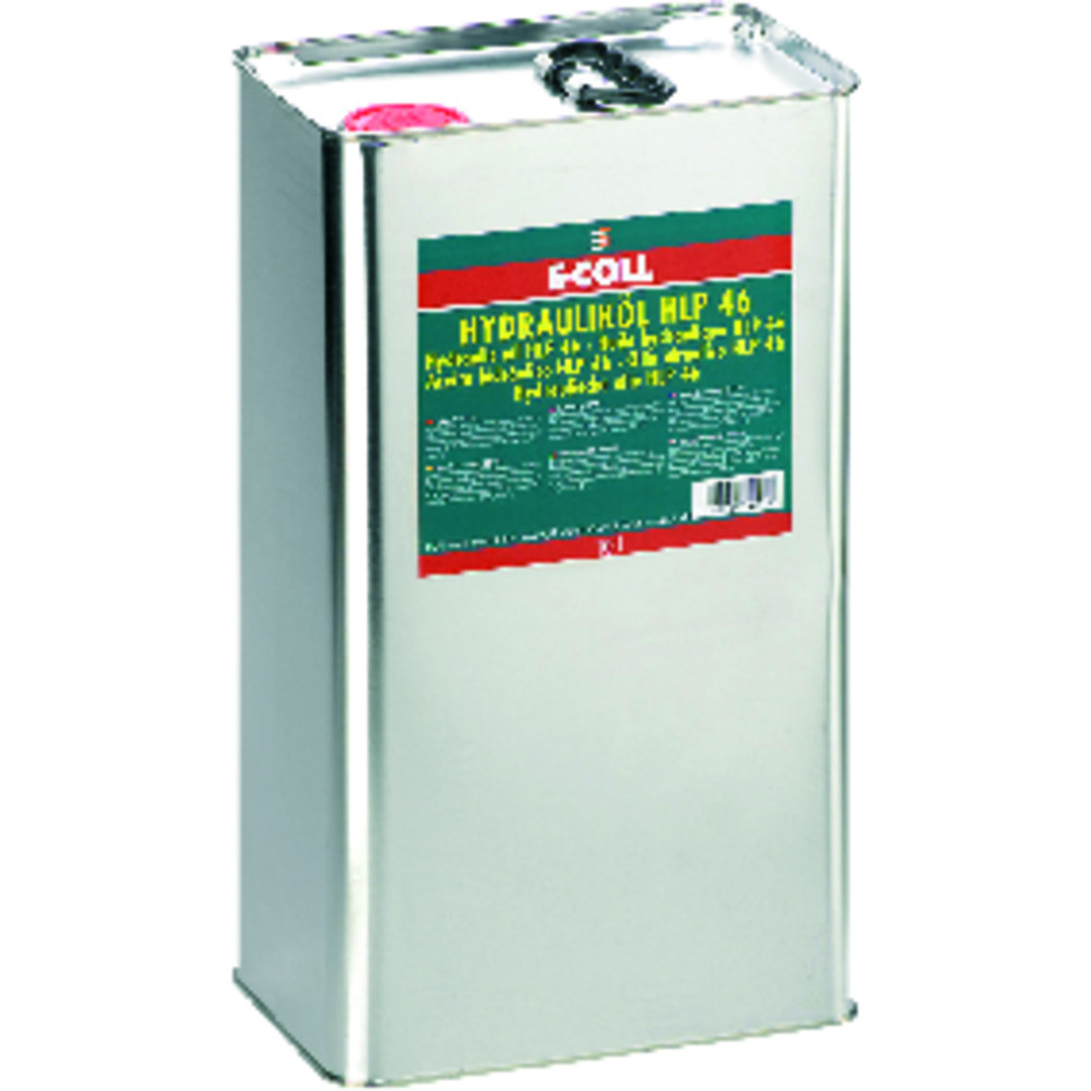 E-COLL Hydrauliköl HLP 46 silikonfrei schaumhemmende Zusätze 10 Liter Kanister Produktbild img2 L