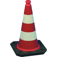 WEMAS TL-Leitkegel 750mm BAST rot/weiß Produktbild