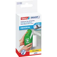 Produktbild von tesa® - Klettband 55224 zum Aufkleben weiß 1m x 20mm