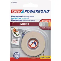 Produktbild von tesa® - Montageband Indoor 1,5m:19mm