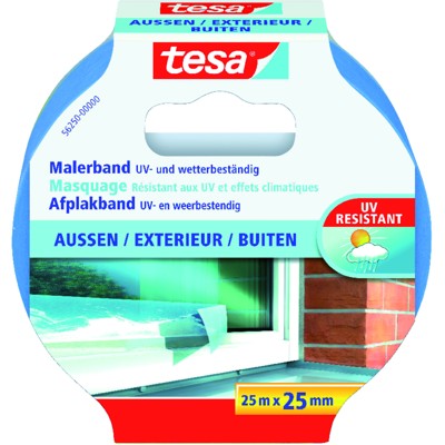 Produktbild von tesa® - tesakrepp Outdoor 25m x 25mm Precision 56250