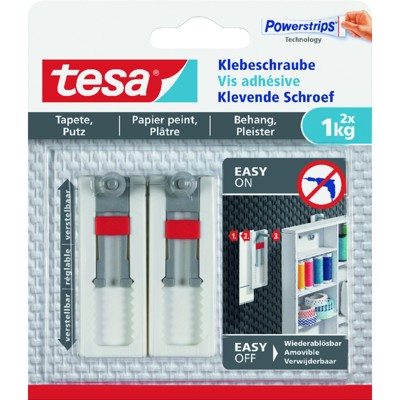 Klebeschraube 77775 für Tapete und Putz 1kg verstellbar