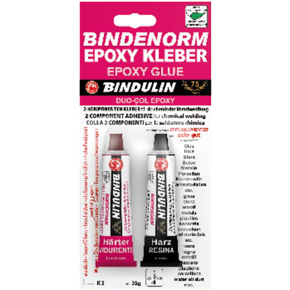 BINDULIN Epoxy-Kleber Duo-Col Epoxy 40g K2 Produktbild img1 L