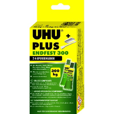 Produktbild von UHU® - Plus Endfest 300 Epoxidharzklebstoff 2-komponentig 163gr