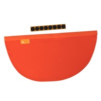 Produktbild von VOSS-HELME - Nackenschutz UV50+, Orange, 430 x 220 mm