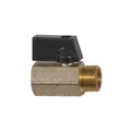 Produktbild von RIEGLER - Mini-Kugelhahn »valve line«, MS vern., Drehgriff, G 3/8 IG/AG (373.22