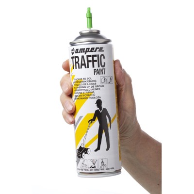 Produktbild von a.m.p.e.r.e® - Bodenmarkierspray Traffic Paint 500ml grau