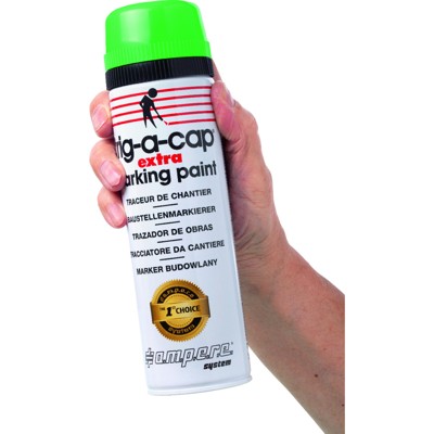 Produktbild von a.m.p.e.r.e® - Baustellenmarkierspray t-a-c extra 500ml schwarz