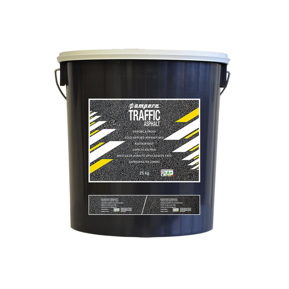 a.m.p.e.r.e® TRAFFIC ASPHALT® Kaltasphalt 25kg Produktbild img1 L