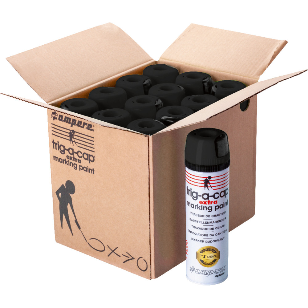 a.m.p.e.r.e® Baustellenmarkierspray t-a-c extra 500ml schwarz Produktbild img2 L