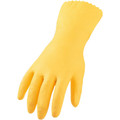 ASATEX® Haushalts-Handschuhe, Latex gelb, vollbeschichtet, lebensmittelgeeignet, Größe 8 Produktbild img1 S