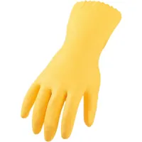ASATEX Haushaltshandschuh HS, Kat. III, Naturgummilatex (NRL), gelb, Größe S Produktbild