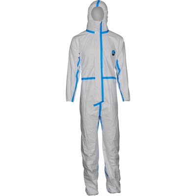 Produktbild von ASATEX® - Schutzoverall Tyvek® 600 Plus CHA5a TOKV, weiß/blau, Größe XL