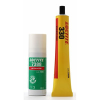 LOCTITE AA 330/7388 Universalklebstoff/Aktivator farblos hochviskos 50+40ml Tube Produktbild