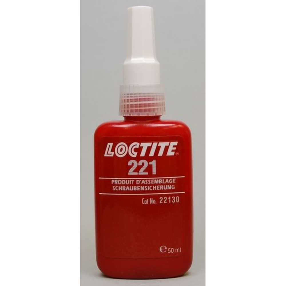 LOCTITE 221 Schraubensicherung anaerob, niedrigfest, violett, 50ml Flasche Produktbild img1 L
