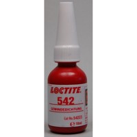 Produktbild von LOCTITE® - 542 Gewindedichtung mittelfest braun niedrigviskos, 10ml Flasche