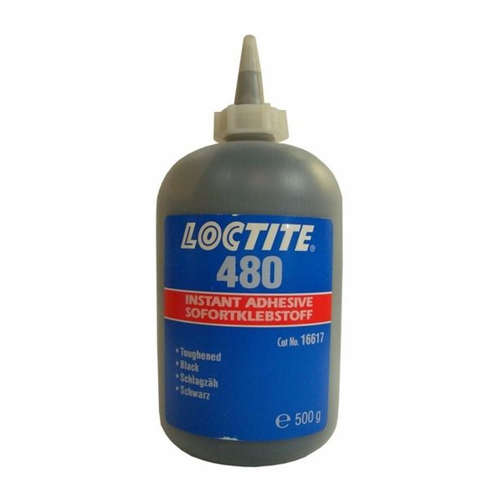 LOCTITE 480 Flexibler Sofortklebstoff schwarz, niedrigviskos, 100gr Flasche Produktbild img2 L