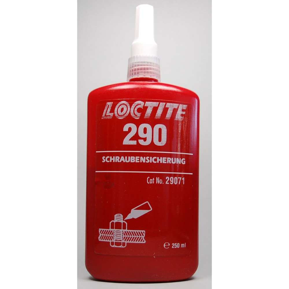 LOCTITE® 290 Schraubensicherung anaerob, mittelfest, grün, 250ml Flasche Produktbild img1 L