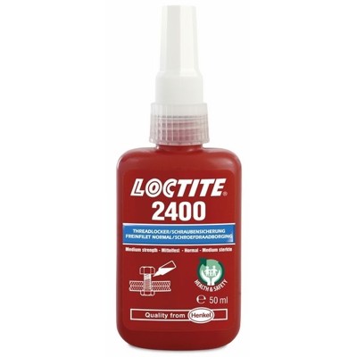 Produktbild von LOCTITE® - 2400 Schraubensicherung anaerob, mittelfest, blau, 50ml Flasche