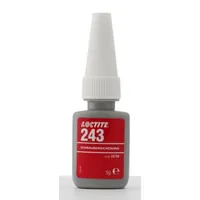 Produktbild von LOCTITE® - 243 Schraubensicherung anaerob, mittelfest, blau, 5ml Flasche