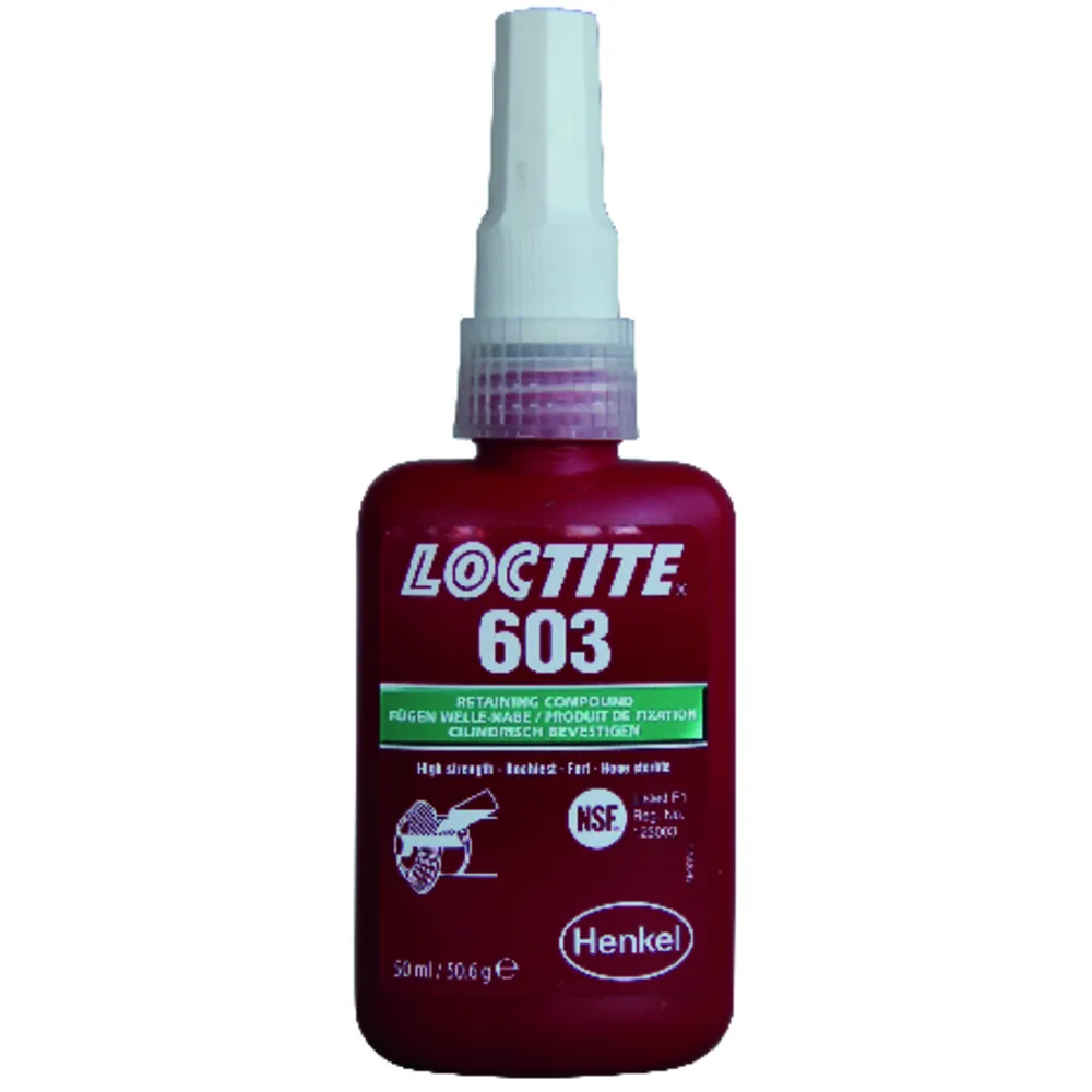 LOCTITE 603 Fügeklebstoff hochfest niedrigviskos anaerob grün 50ml Flasche Produktbild img1 L
