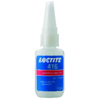 Produktbild von LOCTITE® - 416 Universal-Sofortklebstoff farblos, hochviskos, 20gr Flasche