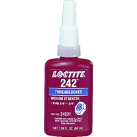 Produktbild von LOCTITE® - 242 Schraubensicherung anaerob, mittelfest, blau, 10ml Flasche