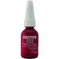 Produktbild von LOCTITE® - 222 Schraubensicherung anaerob, niedrigfest, violett, 10ml Flasche