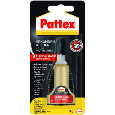 Produktbild von Pattex® - Sekundenkleber Matic flüssig 3g