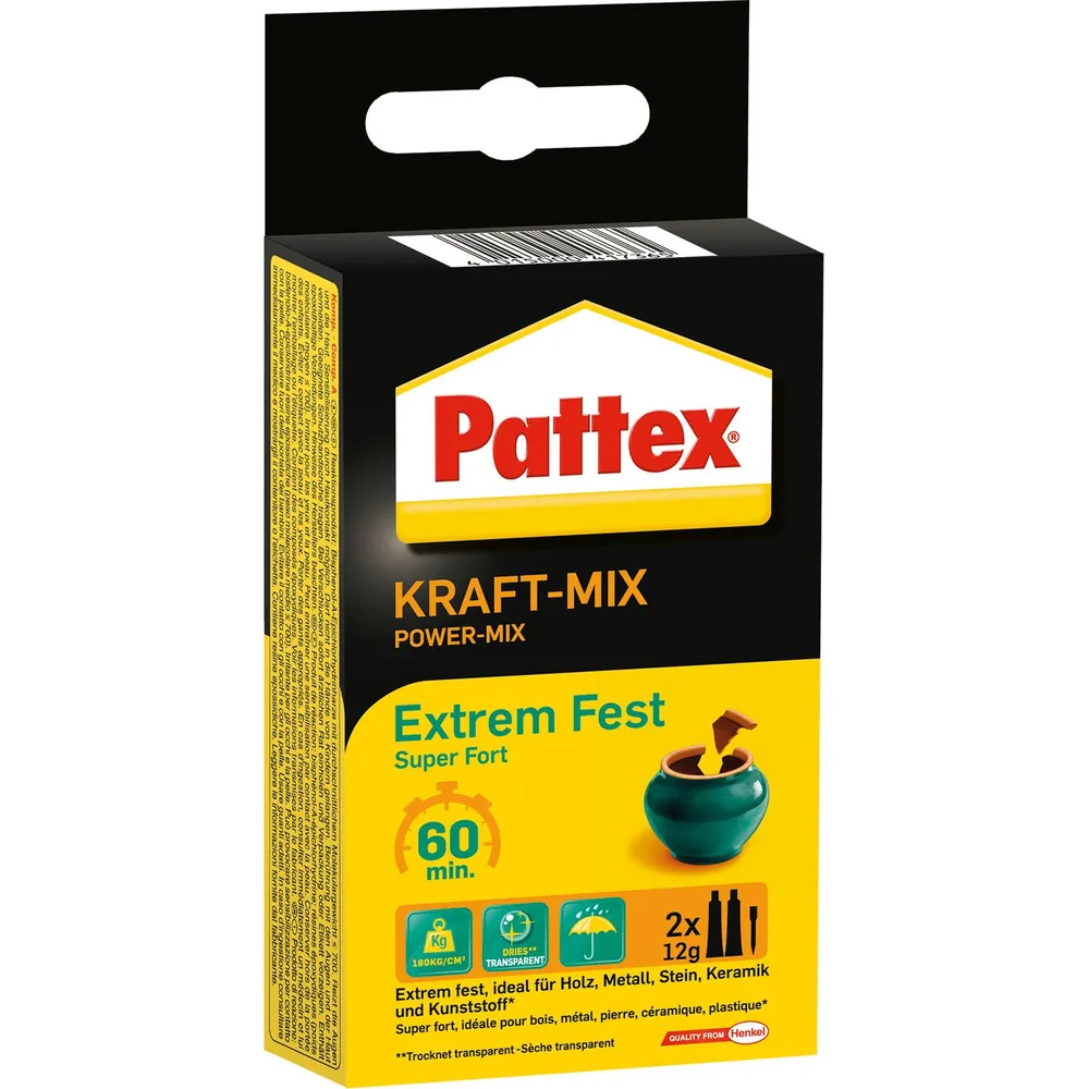 Pattex KraftMix Fest Tube 2x11ml Produktbild img1 L