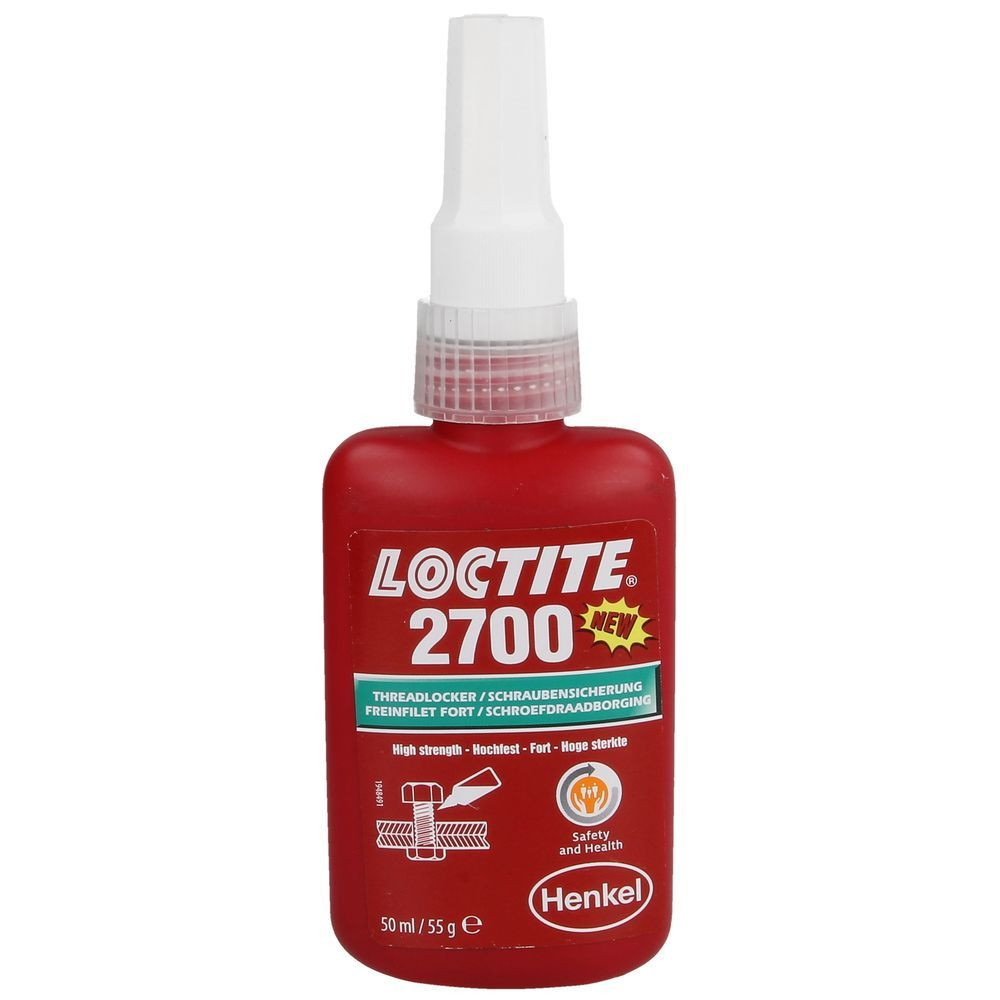 LOCTITE® 2700 Schraubensicherung anaerob, hochfest, grün, 50ml Flasche Produktbild img1 L