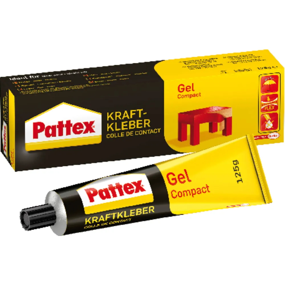 Pattex Kraftkleber Gel Compact, Kontaktklebstoff Produktbild img1 L