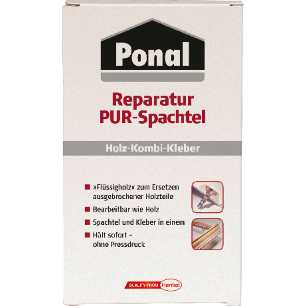 Ponal Reparatur PUR-Spachtel 177g Produktbild img1 L