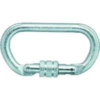 SKYLOTEC Karabiner OVALSTEEL S H-037 grau Produktbild