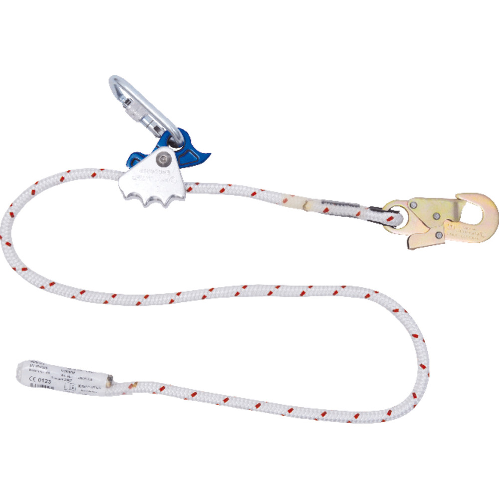 SKYLOTEC Halteseil ERGOGRIP SK12 L-0031 weiß/rot 12mm 2,0m Produktbild img1 L