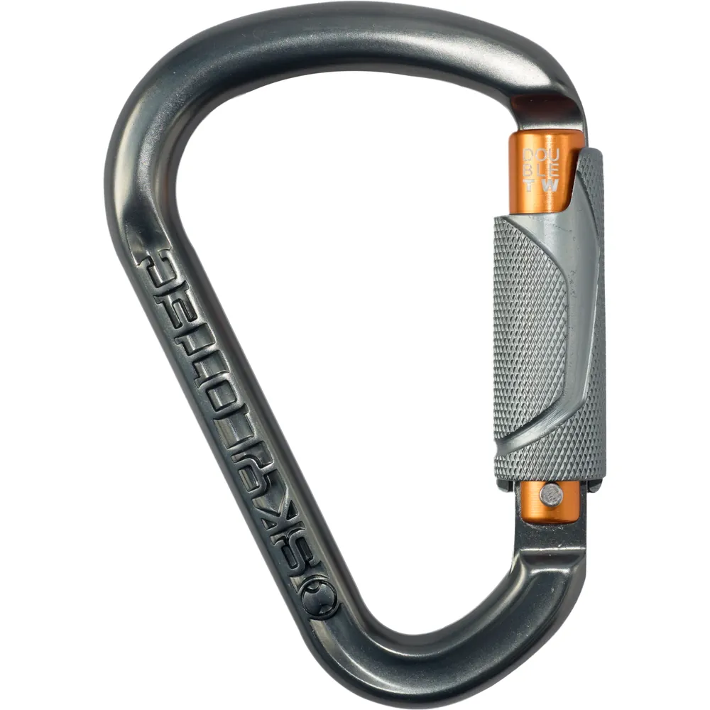 SKYLOTEC Karabiner DOUBLE TWIST H-173-TW grau Produktbild img1 L