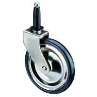 Produktbild von BS ROLLEN - Teewagenrolle, Ø 50 mm, Radbreite 9 mm, Tragkraft 8 kg, Bauhöhe 54 
