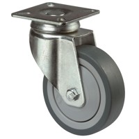Produktbild von BS ROLLEN - Apparaterolle, Lenkrolle, Ø 50 mm, Radbreite 18 mm, Tragkraft 40 kg