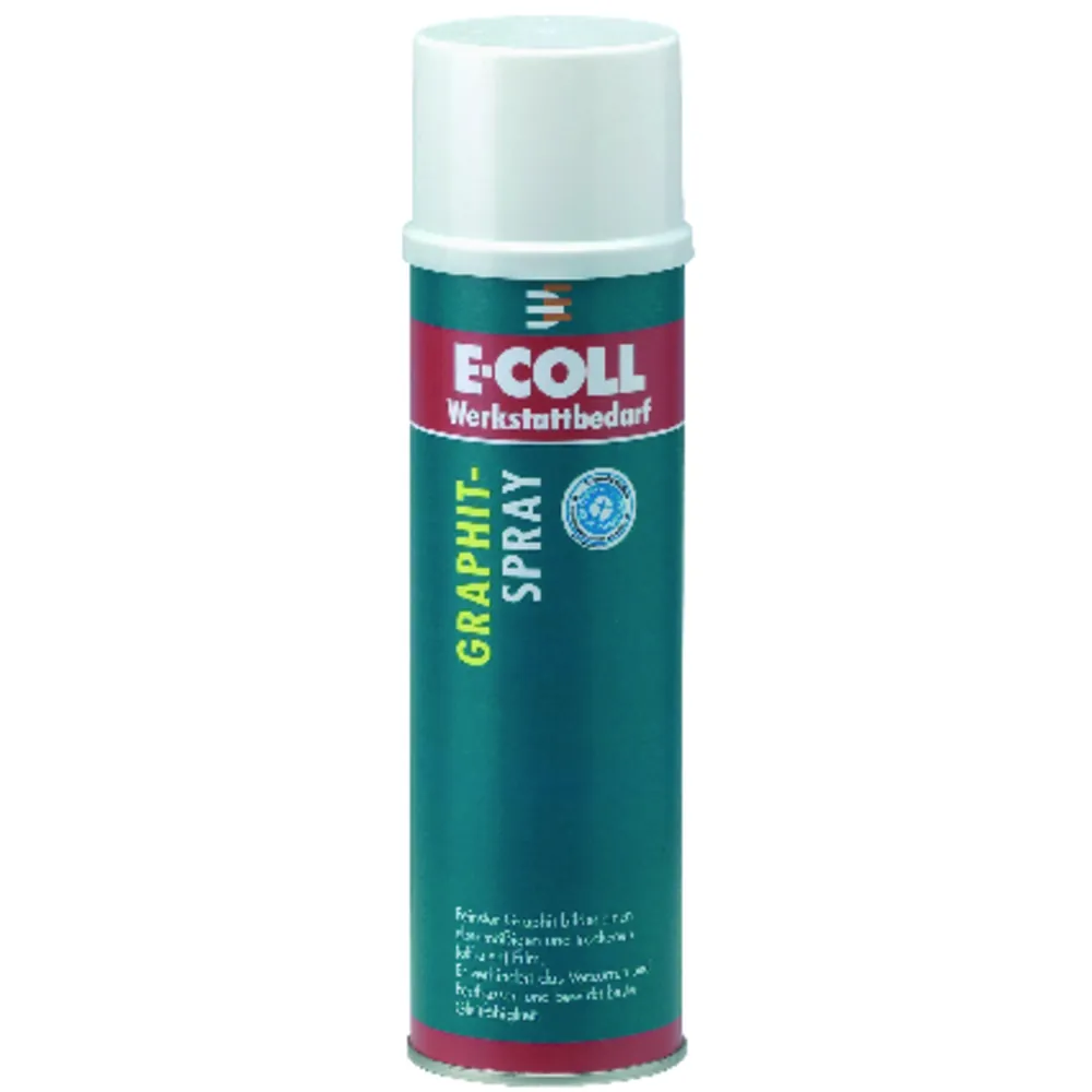 E-COLL Graphit-Spray silikon- und harzfrei, schwarz, 400ml Spraydose Produktbild img2 L