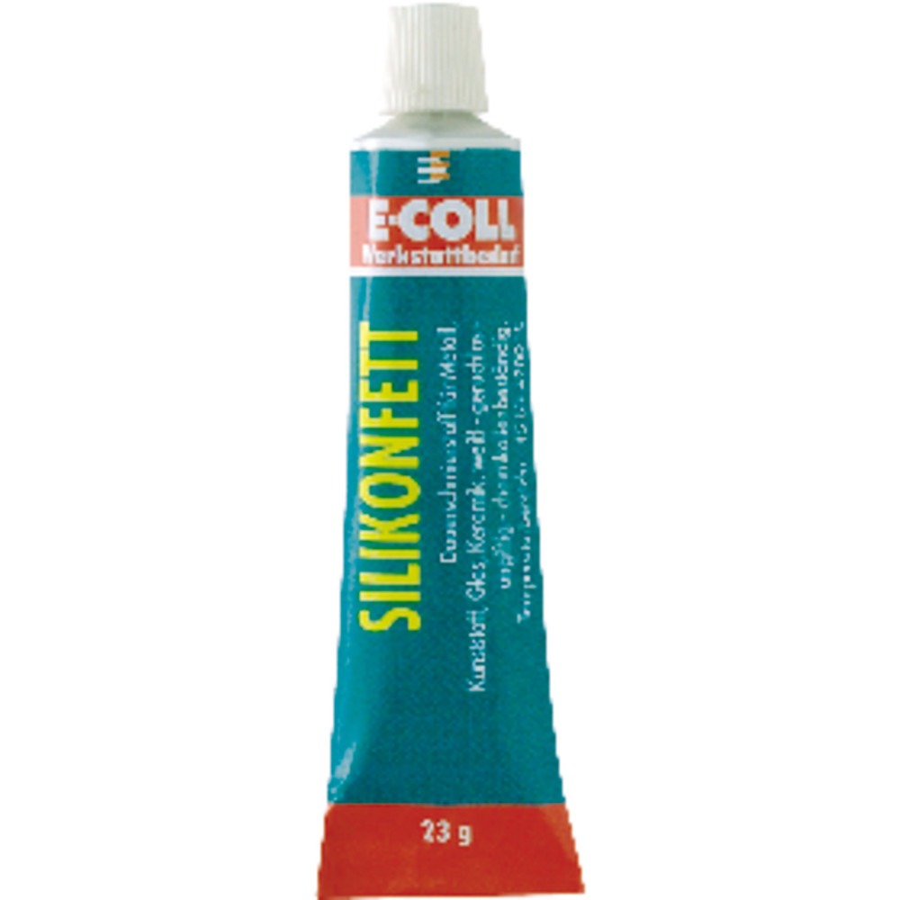 E-COLL Silikonfett weiß/transparent, giftfrei, geruchlos, 23gr Tube Produktbild img2 L