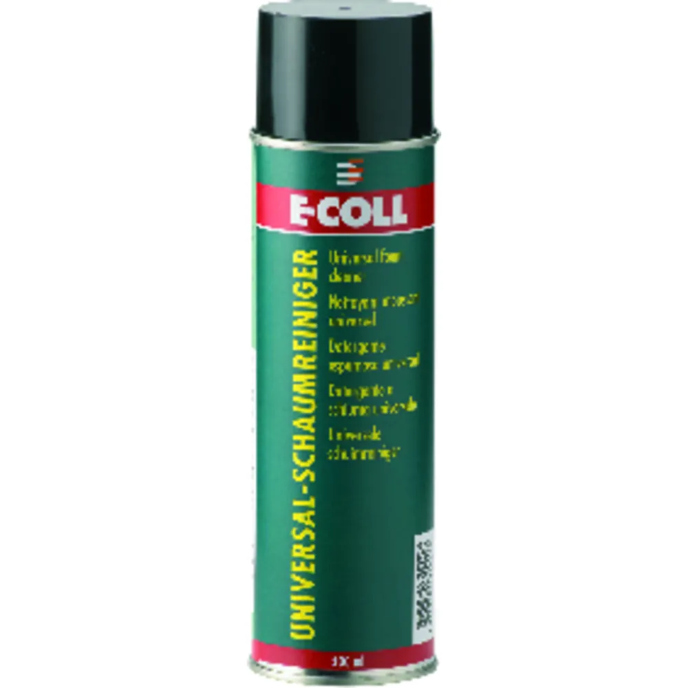 E-COLL EE Universal Schaumreiniger silikonfrei, nicht ätzend, 500ml Spraydose Produktbild img2 L
