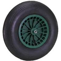 ALTRAD Lescha Luftrad zu Fort-Schiebekarre, grün, ø400 x 100mm Produktbild